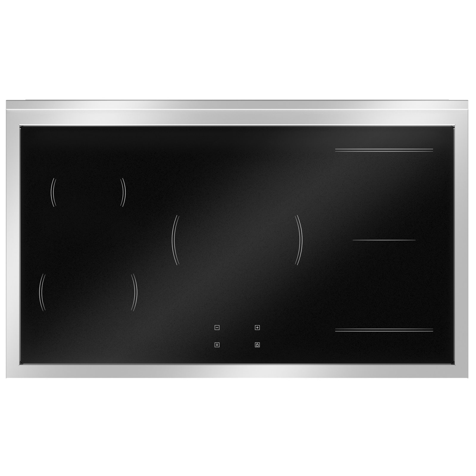 Bertazzoni 100cm Master Series Induction Range Cooker MAS105I2EXGC2 - Stainless Steel with Gold Trim