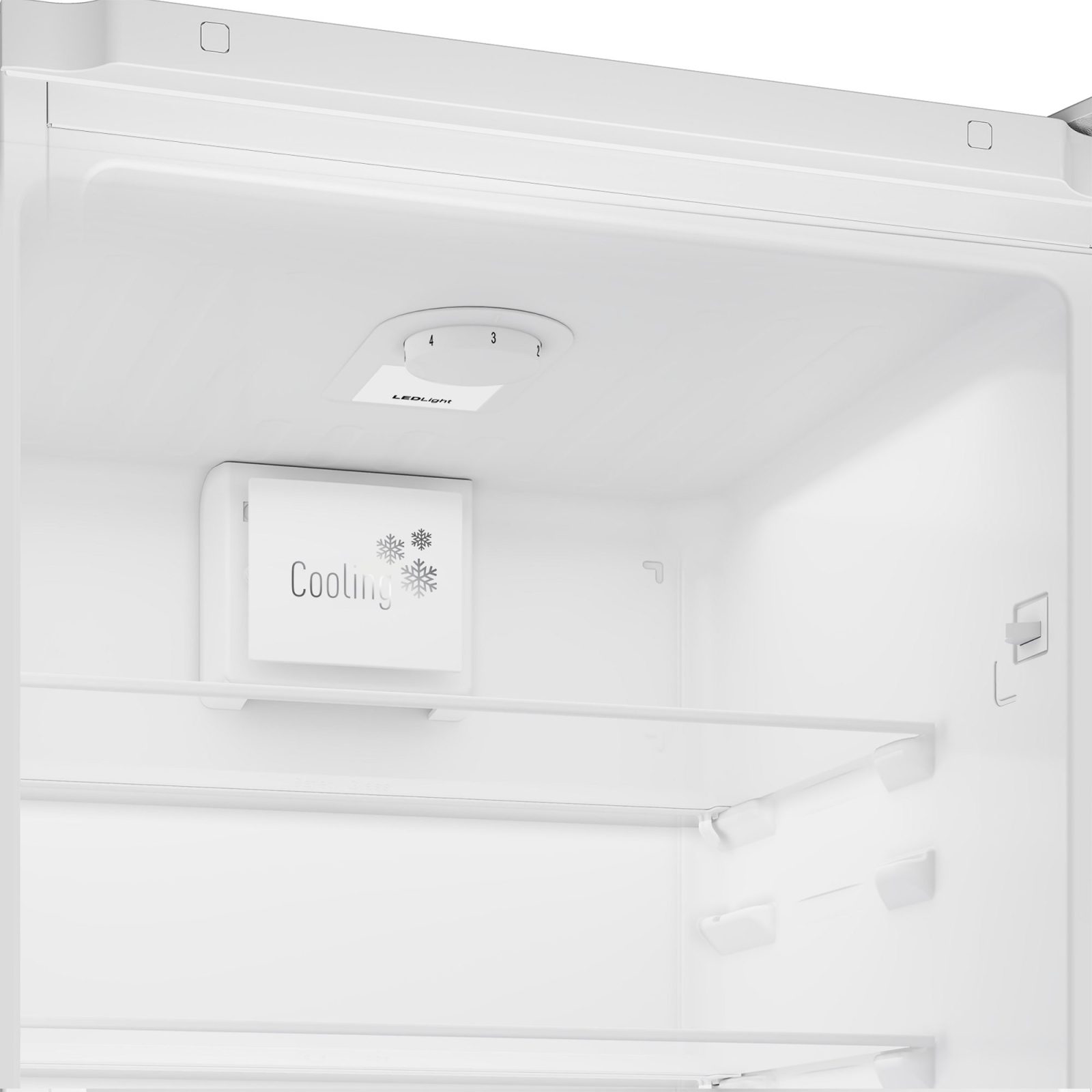 Blomberg 54cm Frost Free Fridge Freezer KGM4574V – White