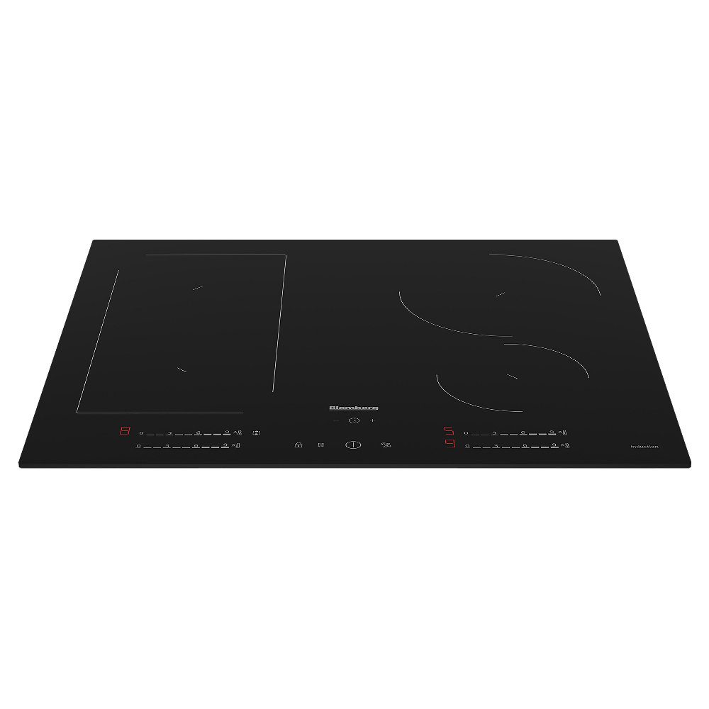Blomberg 59cm Frameless 4 Zone Bridgeable Induction Hob 13A MIN74387NP – Black