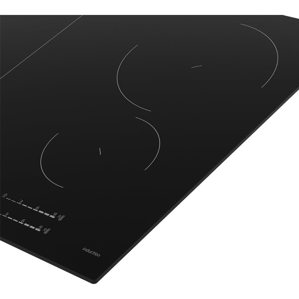 Blomberg 59cm Frameless 4 Zone Bridgeable Induction Hob 13A MIN74387NP – Black