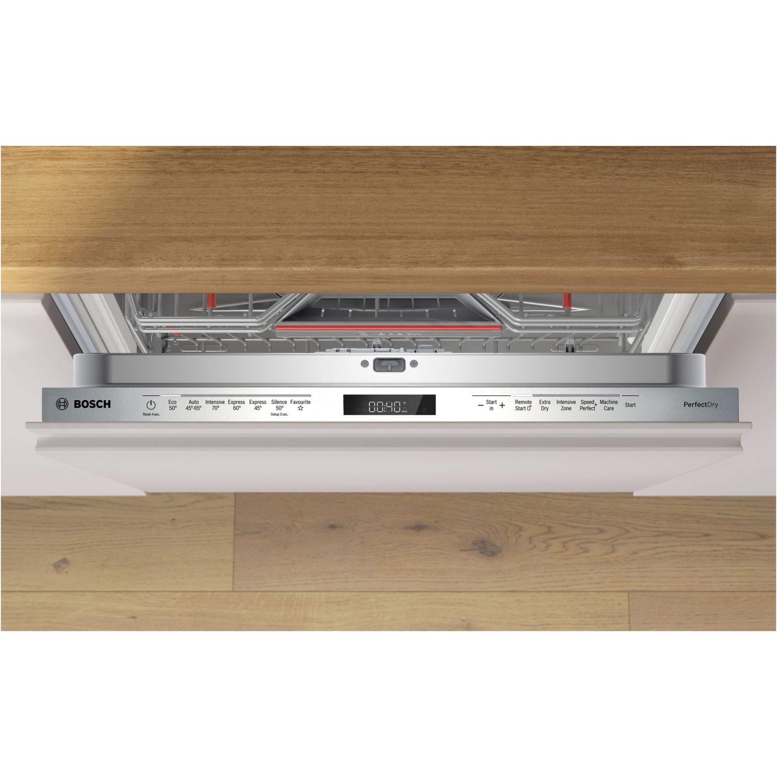 Bosch 60cm Series 6 Fully Integrated Dishwasher With Perfect Dry SMD6YCX02G