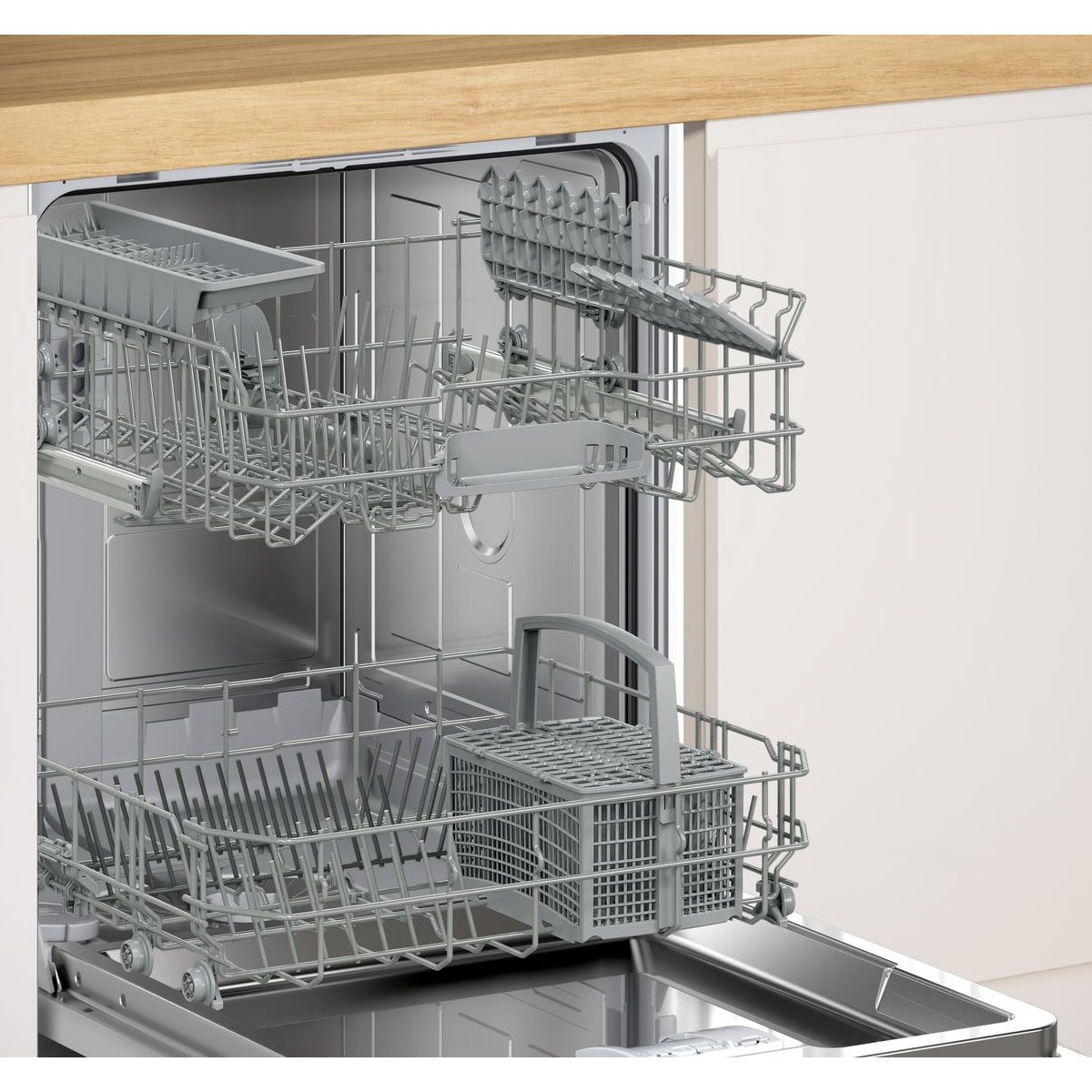 Bosch Series 2 60cm Semi Integrated Dishwasher SMI2HTS06G – Stainless Steel