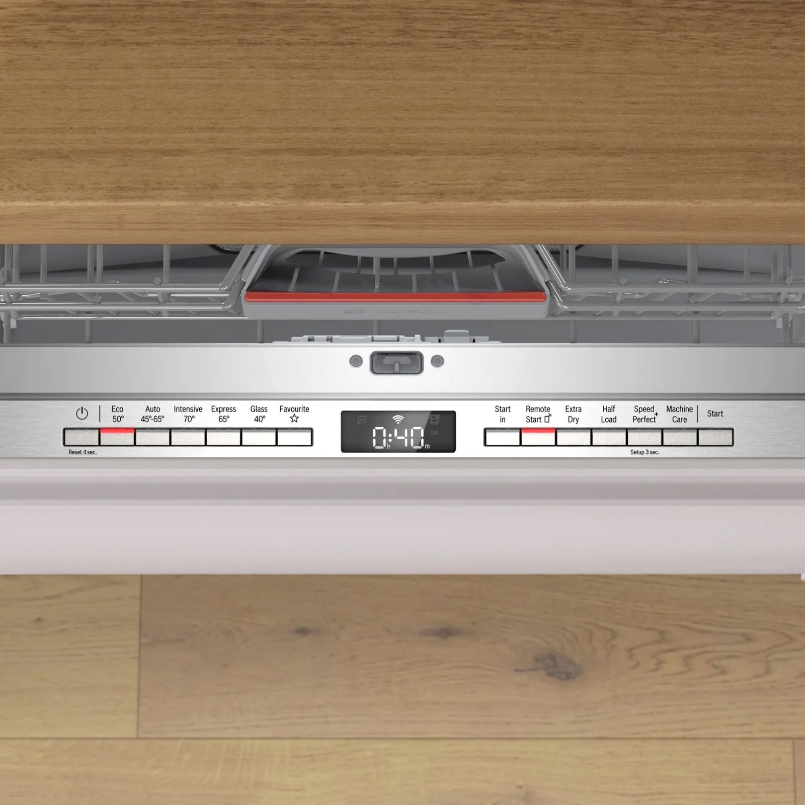 Bosch 60cm Series 4 Fully Integrated Dishwasher SMV4HVX00G