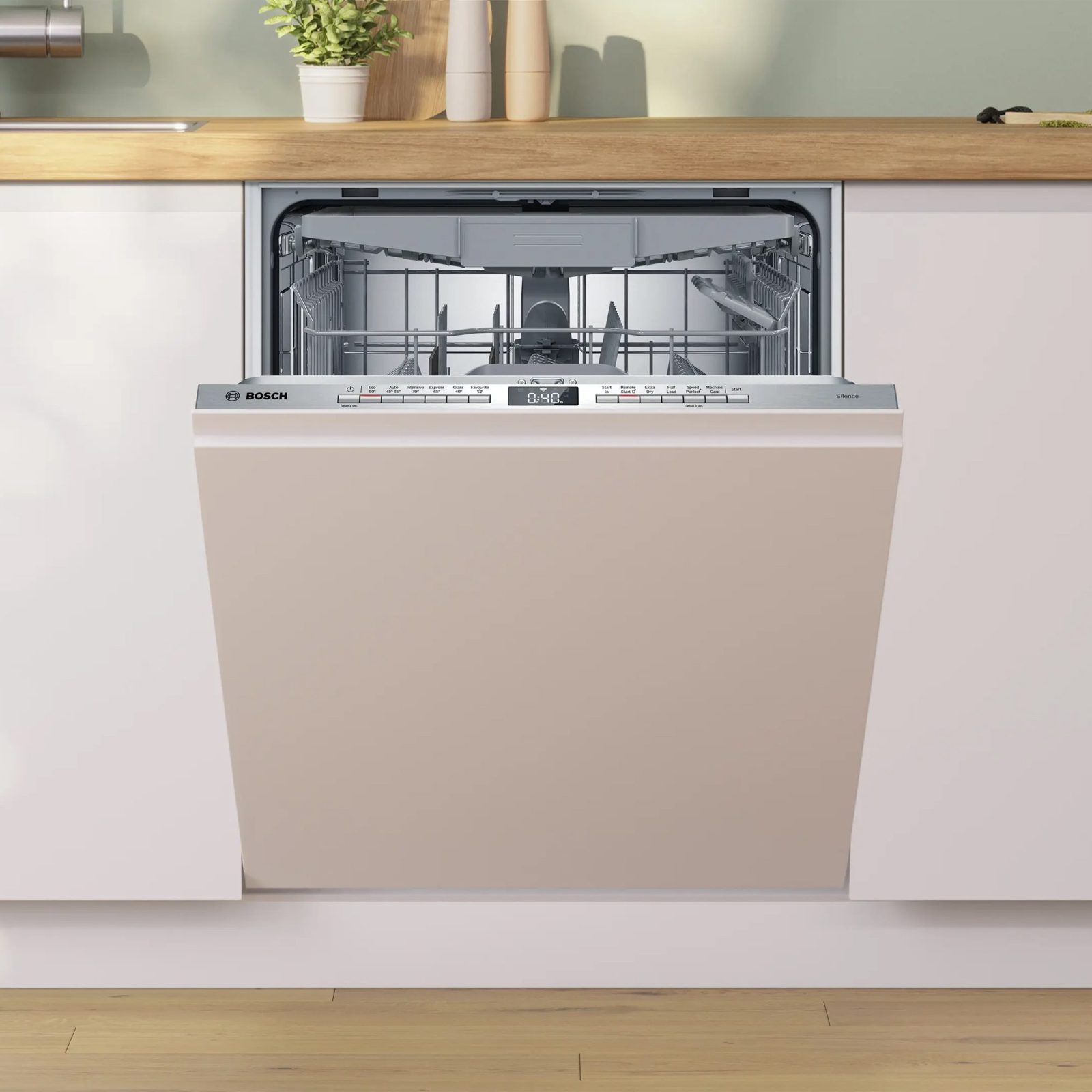 Bosch 60cm Series 4 Fully Integrated Dishwasher SMV4HVX00G