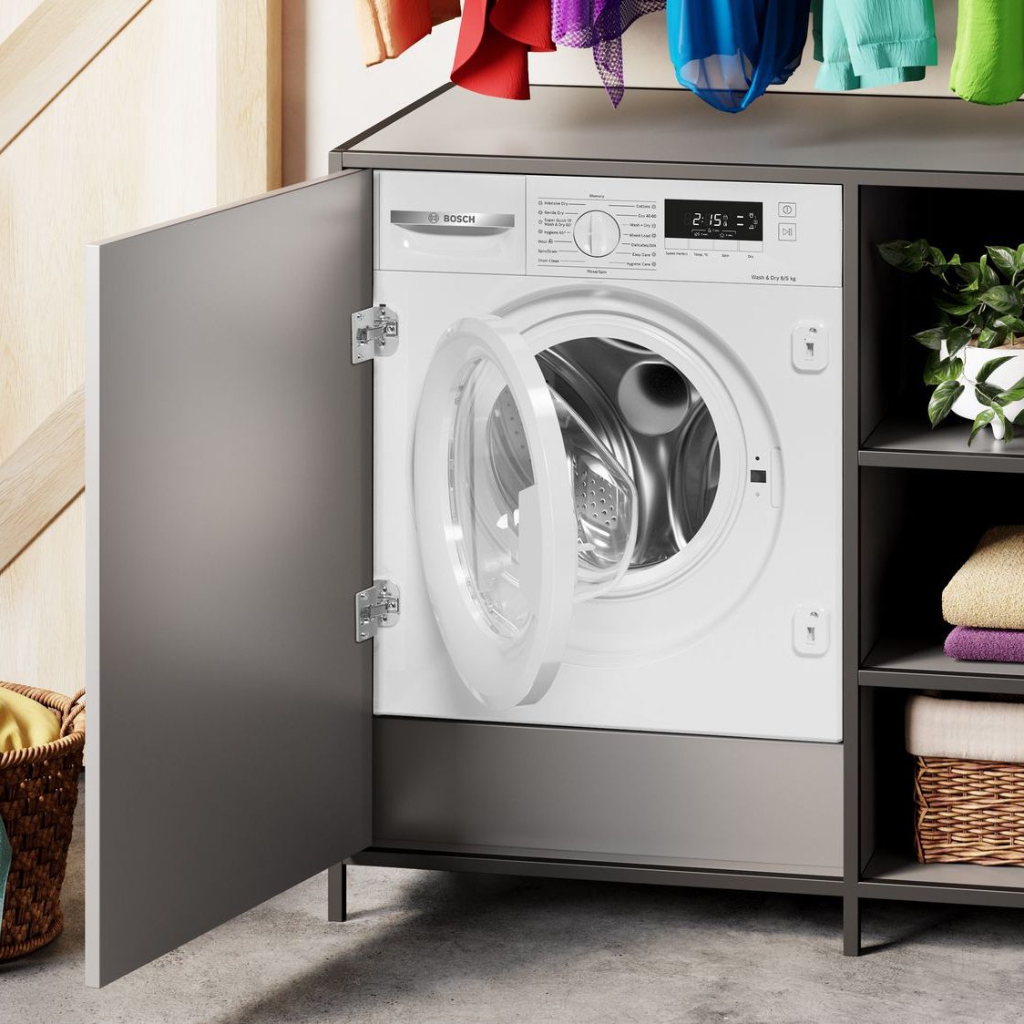 Bosch 8kg/5kg Series 4 Fully Integrated Washer Dryer WKD28260GB