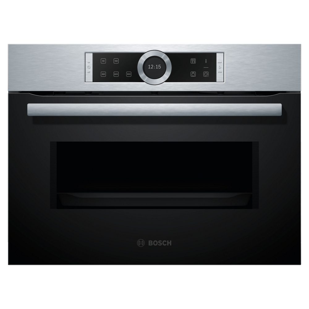 Bosch CFA634GS1B Series 8 Built In Microwave For Tall Housing – STAINLESS STEEL