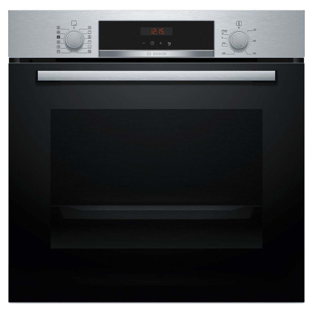 Bosch Series 4 Pyrolytic Multifunction Single Oven HQA574BS3B – Stainless Steel