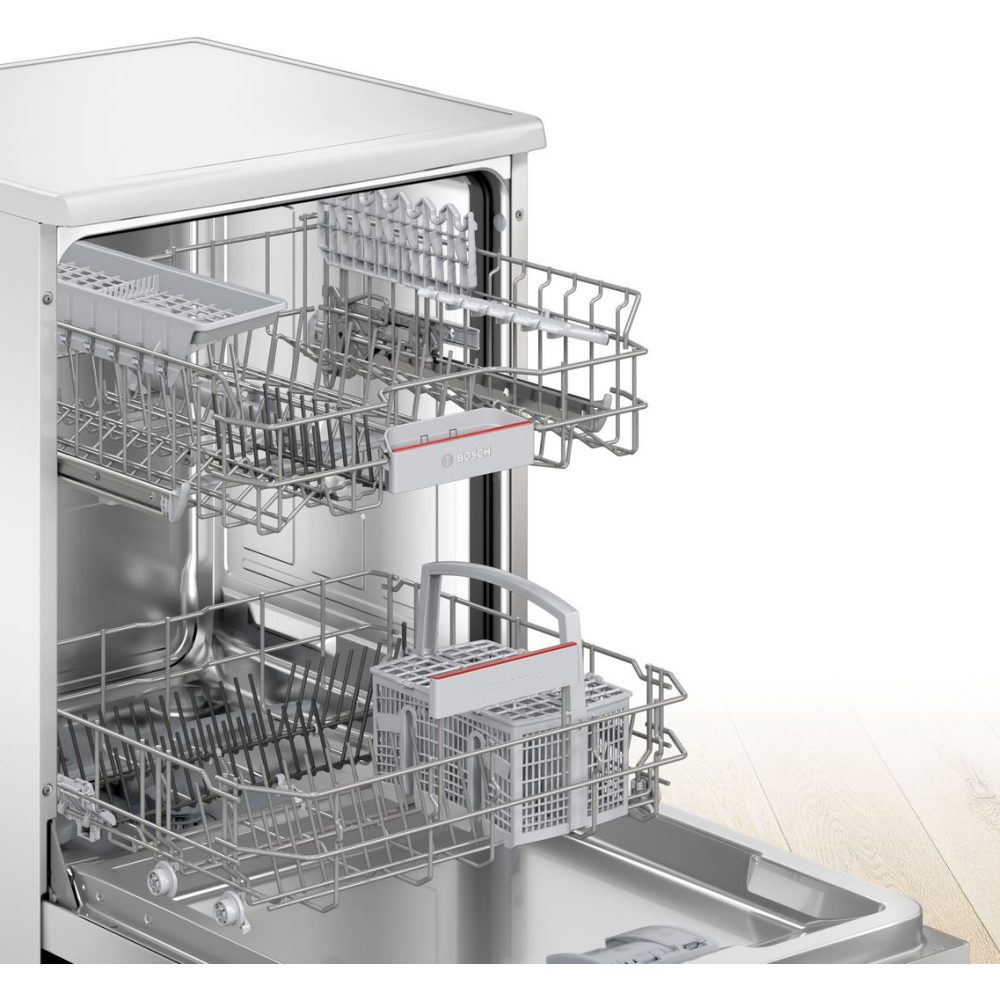 Bosch 60cm Series 4 Freestanding Dishwasher SMS4EKW06G – White