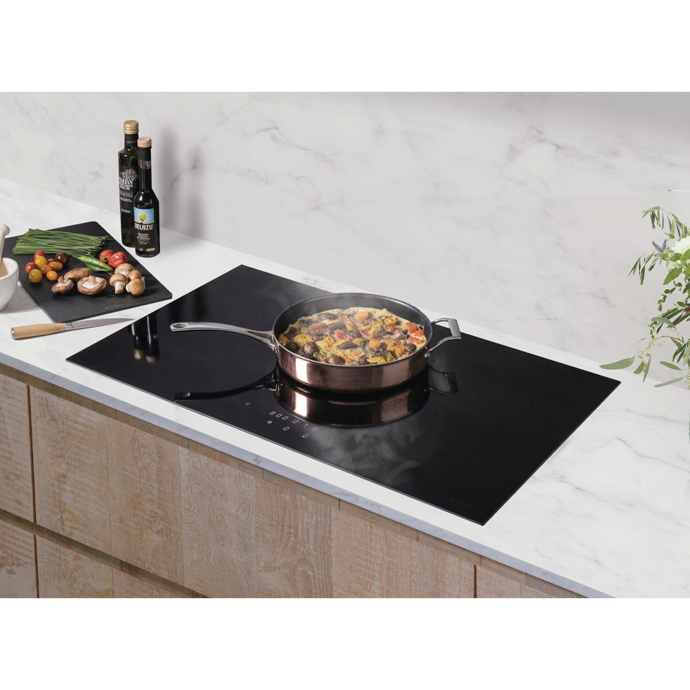 Caple 88cm Frameless 5 Zone Touch Control Induction Hob C901I – Black