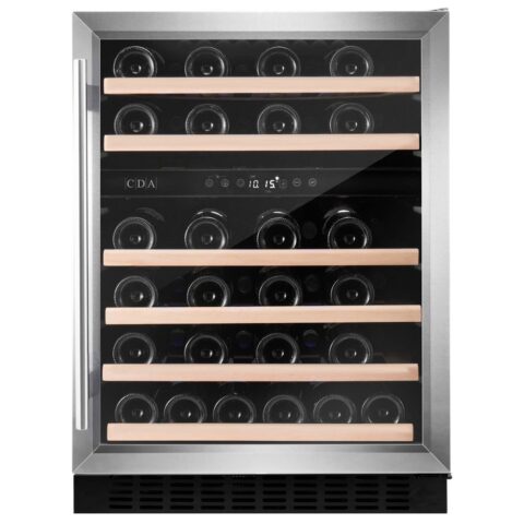 CDA  60cm Undercounter Wine Cooler CFWC604SS – Stainless Steel