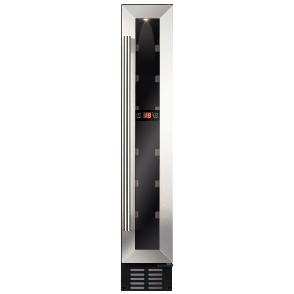 CDA 15cm Freestanding Undercounter Wine Cooler FWC153SS – EX DISPLAY – STAINLESS STEEL