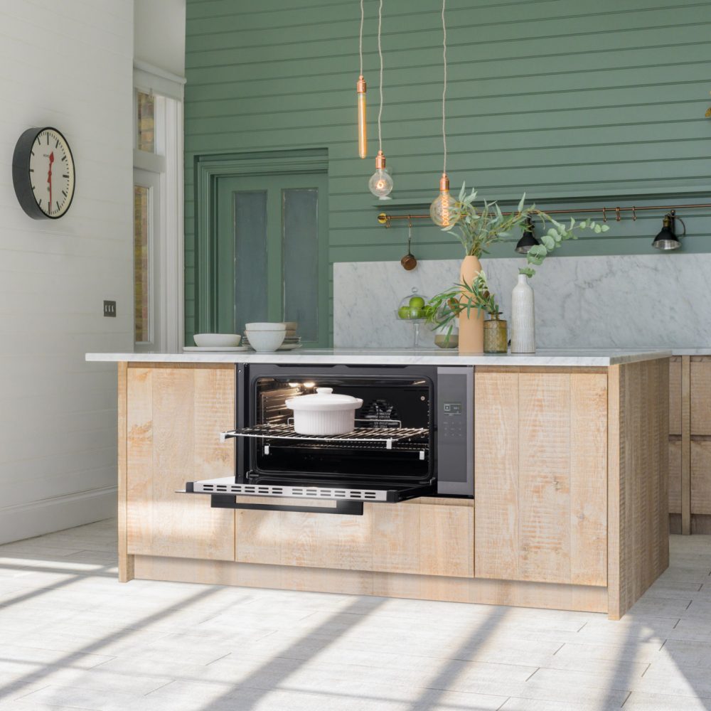 Caple 90cm Sense Wide Multifunction Single Oven C2902GM – Gunmetal