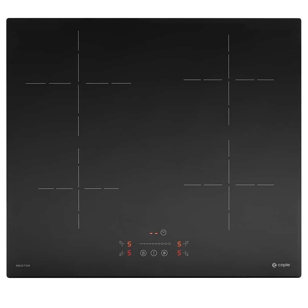 Caple 59cm Frameless 4 Zone Induction Hob C848I – BLACK