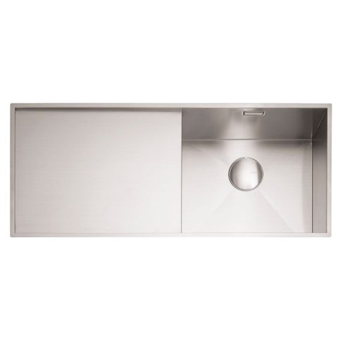 Caple  Nada 100 Single Bowl Sink Left Hand Drainer NA100L – Stainless Steel