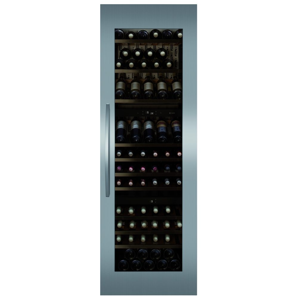 Caple 179cm Integrated In Column Triple Zone Wine Cooler WC1792 – Stainless Steel