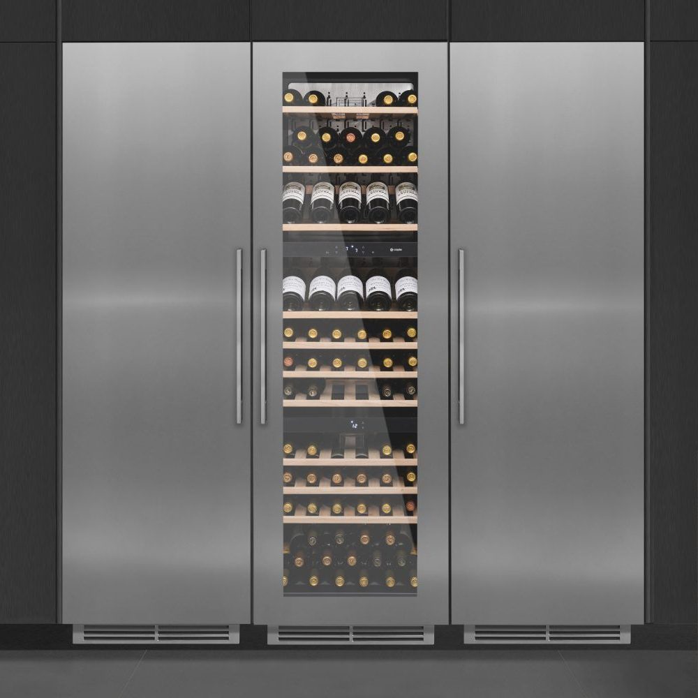 Caple 179cm Integrated In Column Triple Zone Wine Cooler WC1792 – Stainless Steel