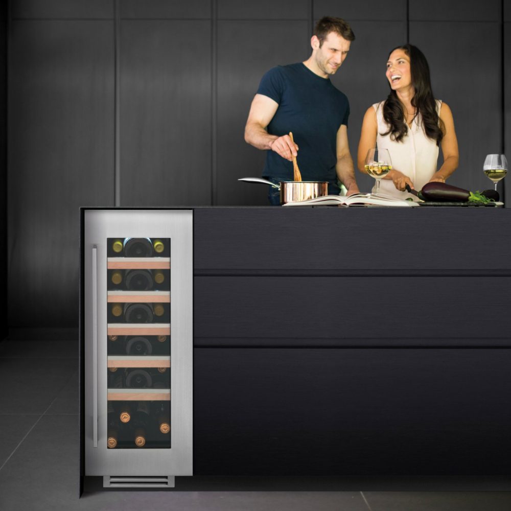 Caple 30cm Sense Premium Undercounter Wine Cooler WI3150 – Stainless Steel