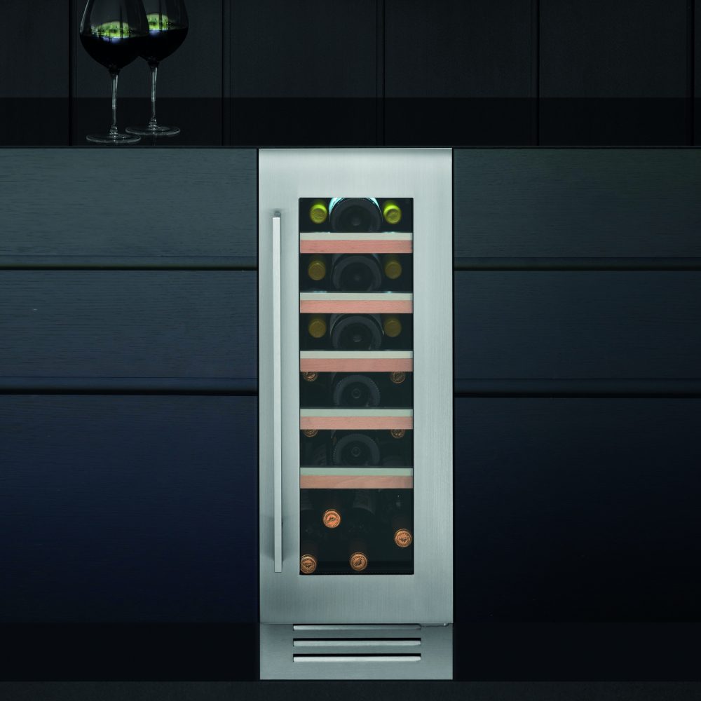 Caple 30cm Sense Premium Undercounter Wine Cooler WI3150 – Stainless Steel