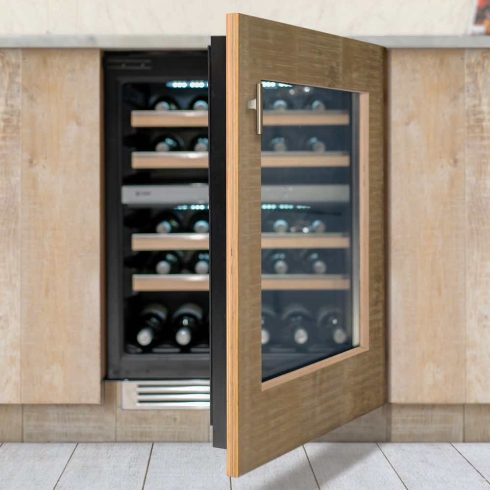 Caple 60cm Sense Premium Integrated Undercounter Dual Zone Wine Cooler WI6161