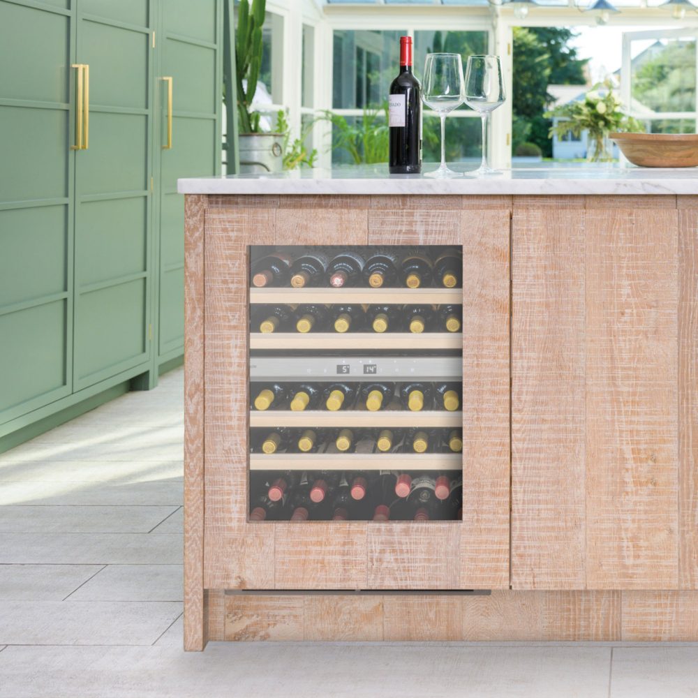 Caple 60cm Sense Premium Integrated Undercounter Dual Zone Wine Cooler WI6161