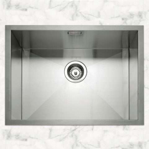 Caple  Zero 55 Single Bowl Undermount Sink ZERO55 – Stainless Steel
