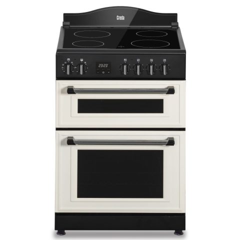 Creda  60cm Freestanding Traditional Ceramic Cooker C60CMRCRM – CREAM