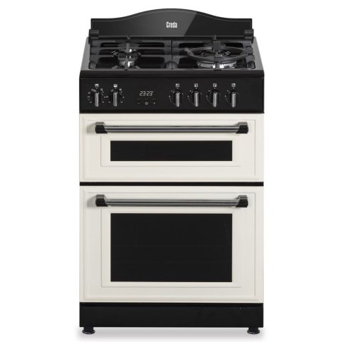Creda  60cm Freestanding Traditional Dual Fuel Cooker C60DFMRCRM – CREAM