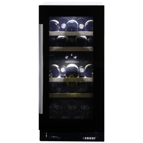 Dunavox  FLOW-32D 38cm Freestanding Wine Cooler DAUF-32.78DB – BLACK