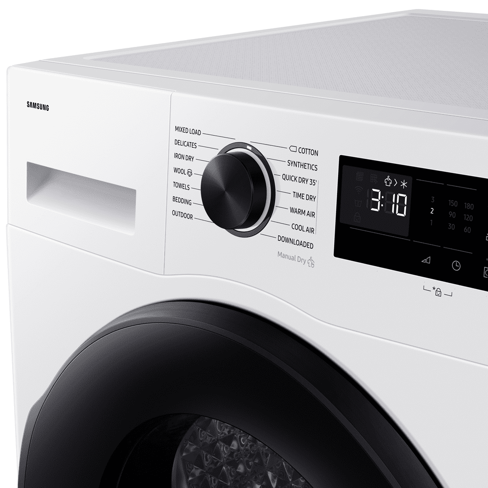 Samsung 8kg Series 5 OptimalDry Smart Heat Pump Tumble Dryer DV80CGC0B0AEEU – White