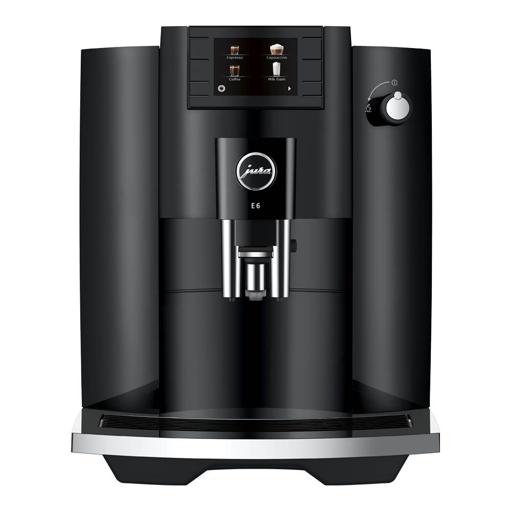 Jura E6 Freestanding Fully Automatic Coffee Machine 15511 – Piano Black