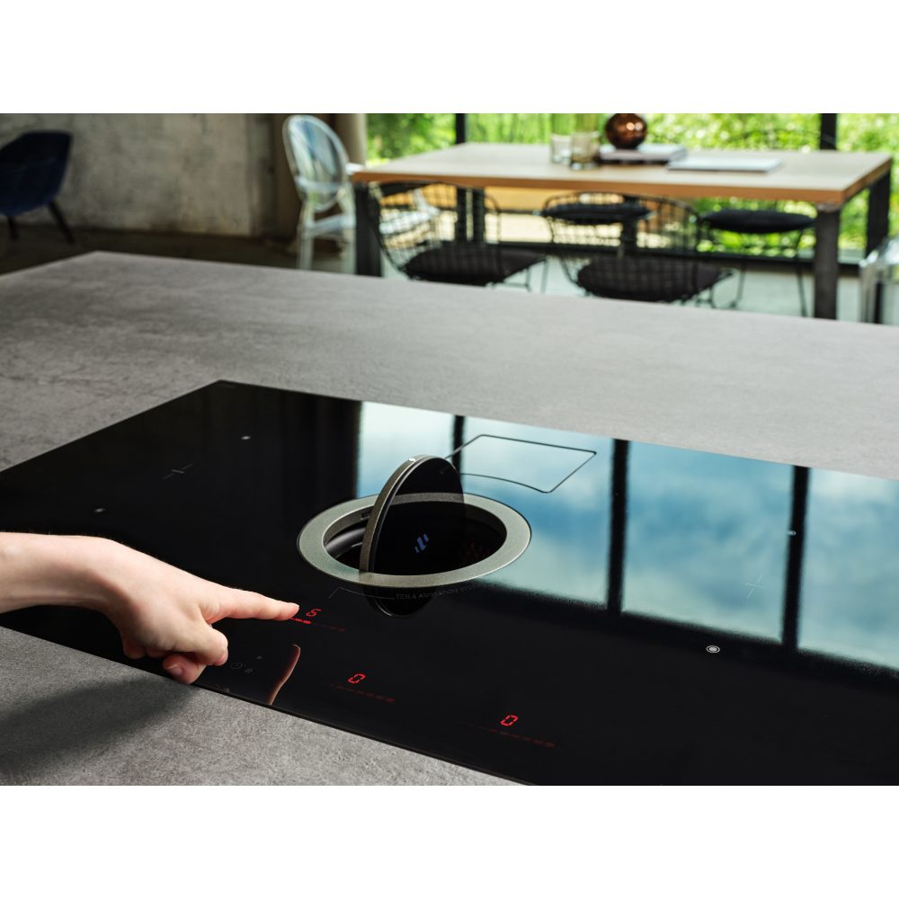 Elica 83cm Nikolatesla Switch Recirculation Venting Induction Hob NT-SWITCH-BLK-RC – Black
