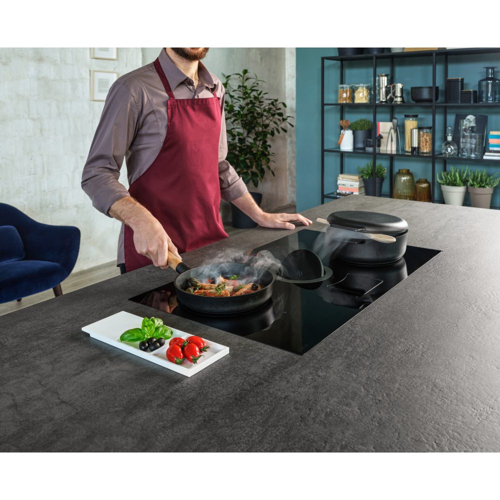 Elica 83cm Nikolatesla Switch Recirculation Venting Induction Hob NT-SWITCH-BLK-RC – Black
