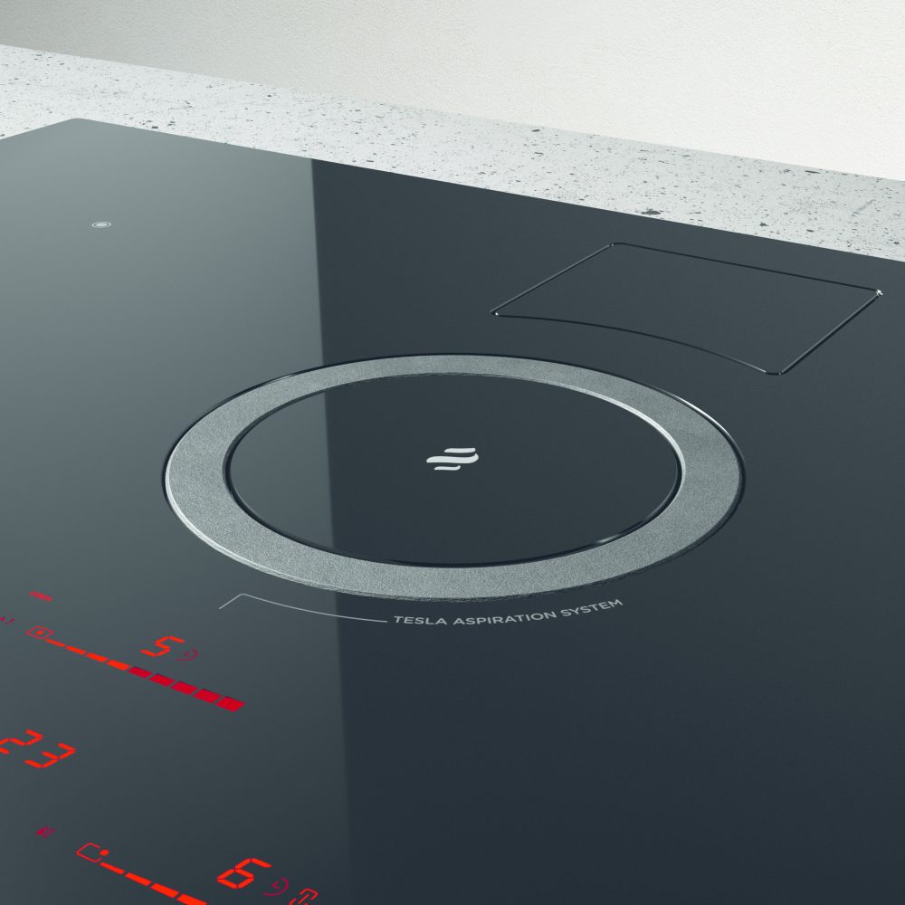 Elica 83cm Nikolatesla Switch Recirculation Venting Induction Hob NT-SWITCH-BLK-RC – Black
