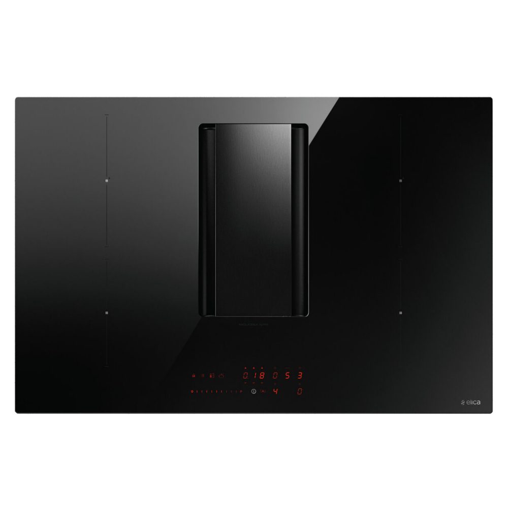 Elica 78cm Nikolatesla Alpha Air Venting Induction Hob NT-ALPHA-BA – Black