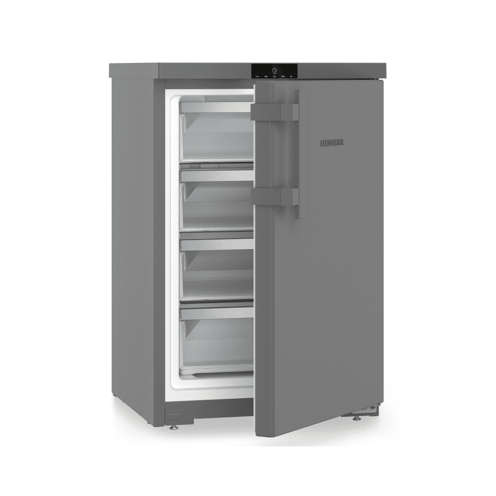 Liebherr 55cm Pure Freestanding Undercounter Freezer FDGD1404 – Dark Grey