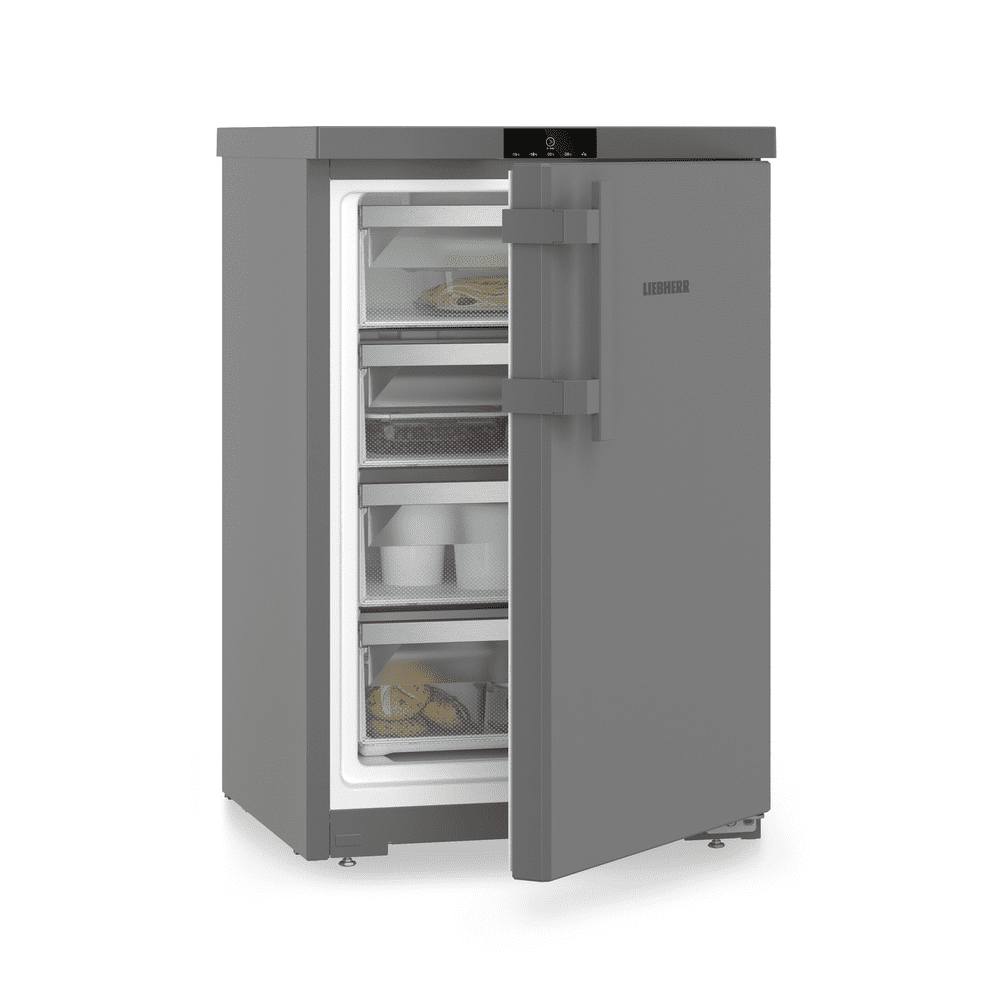 Liebherr 55cm Pure Freestanding Undercounter Freezer FDGD1404 – Dark Grey