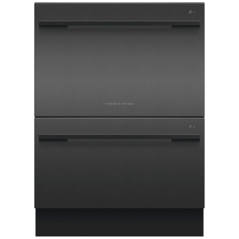 Fisher Paykel DD60DDFHB9 Series 9 Designer Series Flat Double Dishdrawer With Sanitise – BLACK STEEL