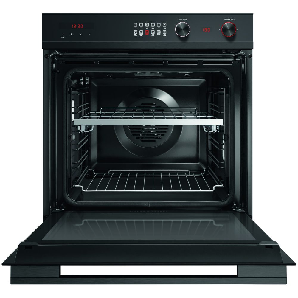 Fisher Paykel Series 9 Pyrolytic Multifunction Single Oven OB60SD11PB1 – BLACK STEEL