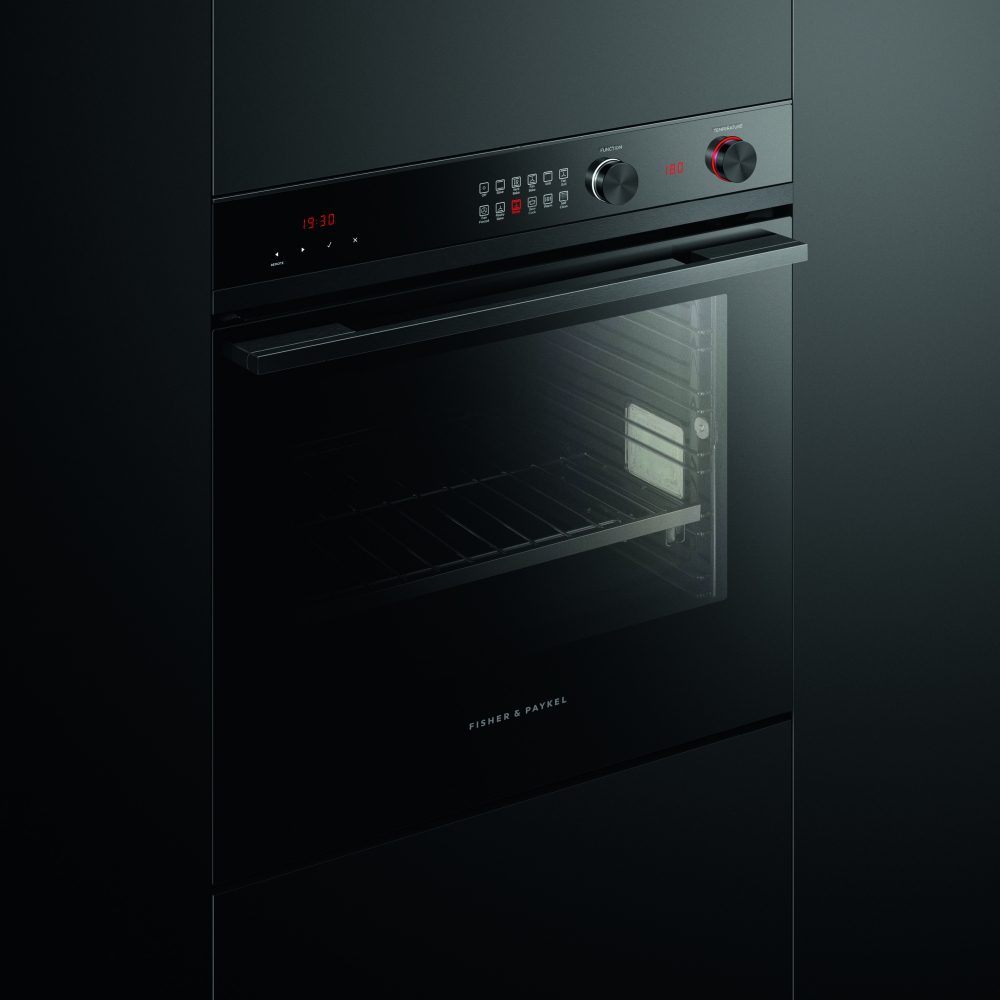 Fisher Paykel Series 9 Pyrolytic Multifunction Single Oven OB60SD11PB1 – BLACK STEEL