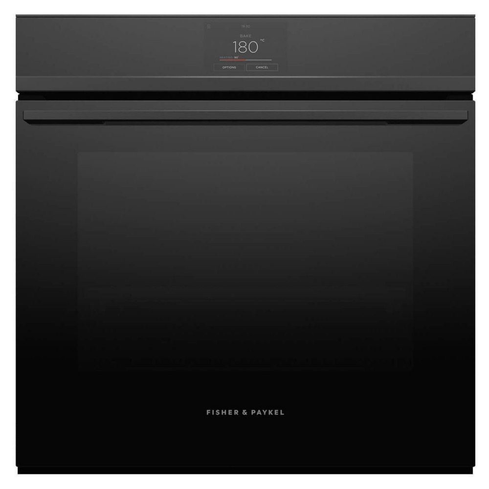 Fisher Paykel Series 9 Pyrolytic Multifunction Single Oven OB60SDPTB1 – Black Steel