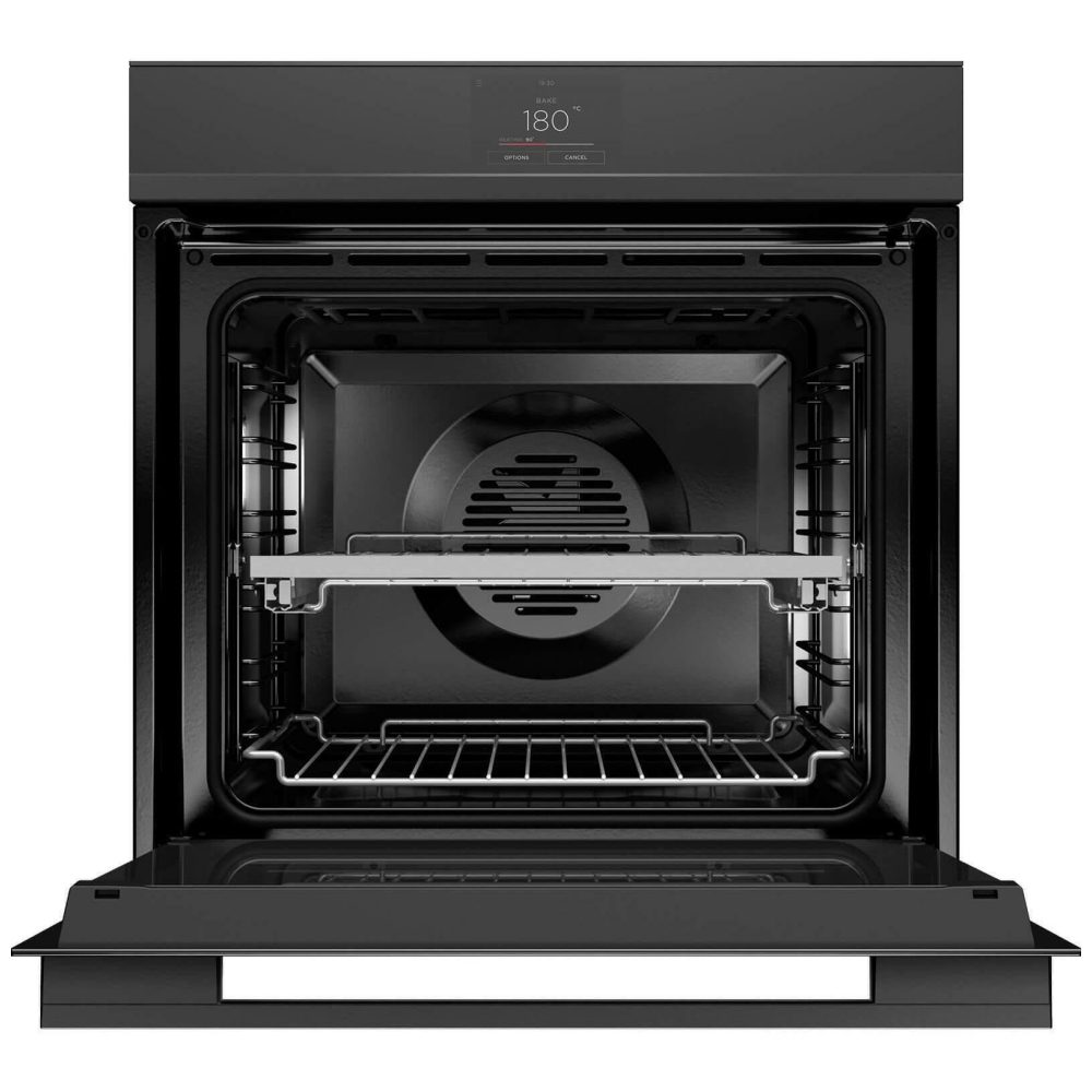 Fisher Paykel Series 9 Pyrolytic Multifunction Single Oven OB60SDPTB1 – Black Steel