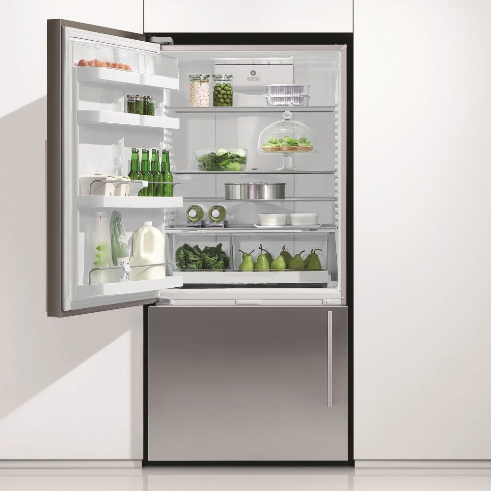Fisher Paykel 79cm Fridge Freezer Left Hand Hinge RF522BLXFD5 – STAINLESS STEEL