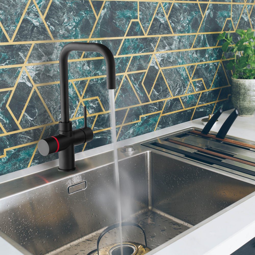 Franke 4-In-1 Irena Electronic Boiling Water Tap MINERVA IRENA ELECTRONIC MB – MATTE BLACK.