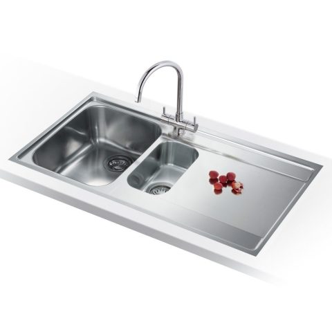 Franke  Maris 1.5 Bowl Sink Right Hand Drainer 127.0305.147 – Stainless Steel