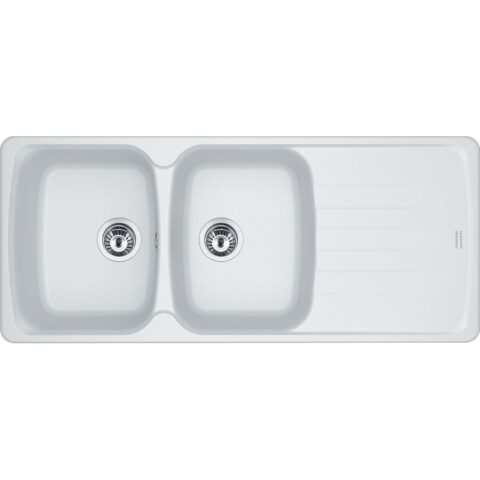 Franke Antea Fragranite Double Bowl Sink 114.0532.317 – White