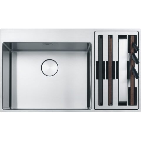 Franke Box Center 1.5 Bowl Sink Right Hand Small Bowl 127.0570.617 – Stainless Steel