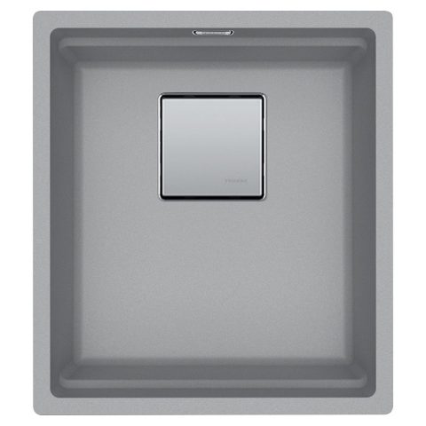 Franke Kubus Fragranite Single Bowl Undermount Sink 125.0633.733 – Stone Grey