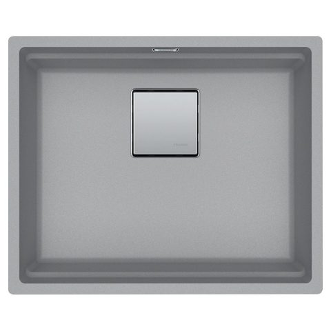 Franke Kubus Fragranite Single Bowl Undermount Sink 125.0633.728 – Stone Grey