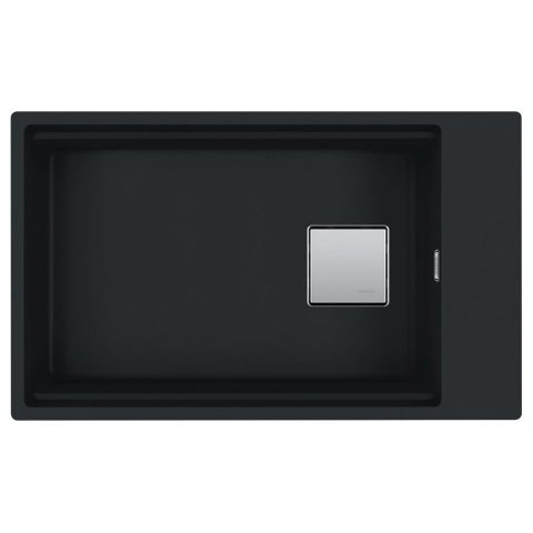 Franke Kubus Fragranite Single Bowl Undermount Sink 125.0630.443 – Matte Black