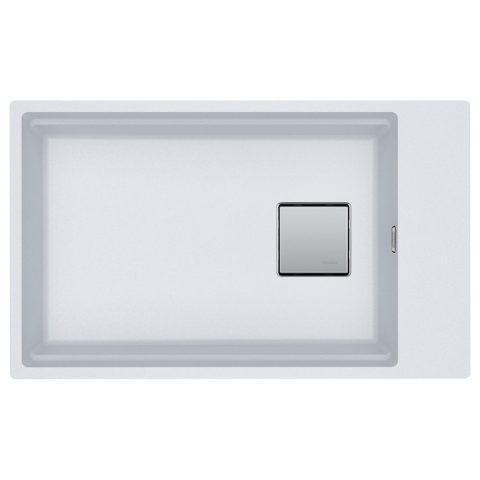 Franke Kubus Fragranite Single Bowl Undermount Sink 125.0633.721 – White
